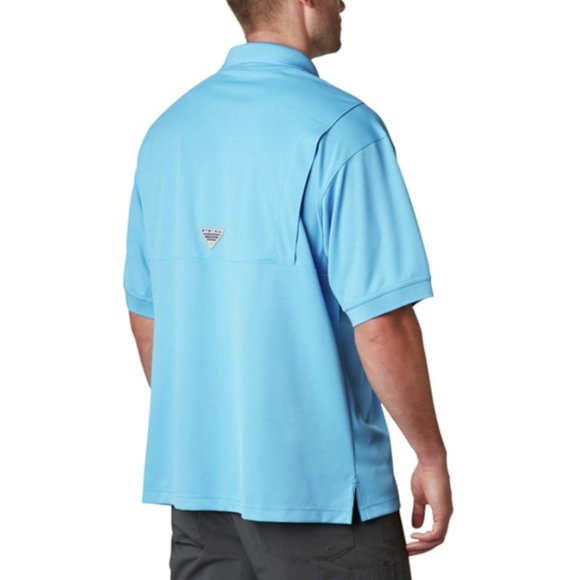 NWT Columbia Men's PFG Perfect Cast Polo Shirt 6X - Picture 2 of 5